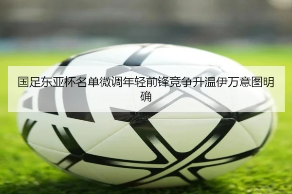 国足东亚杯名单微调年轻前锋竞争升温伊万意图明确